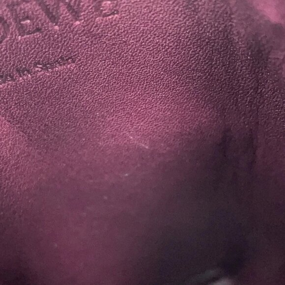 LOEWE Gate pocket Shoulder Bag Leather Brown - Picture 12 of 16